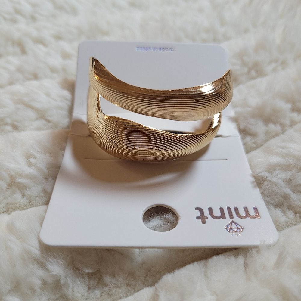 Mint Gold Women's Elegant Hair Tie - Picture 8 of 11